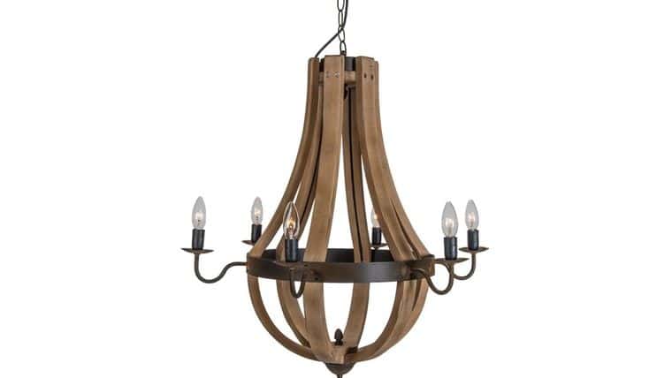 Wine Barrel Chandelier | Rental Wine Barrel Chandelier | Rental