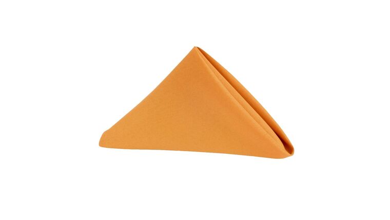 Polyester | 20″ x 20″ Burnt Orange Napkin | Rental Polyester | 20″ x 20″ Burnt Orange Napkin | Rental