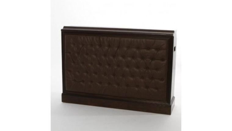 6′ Brown Tufted Bar | Rental