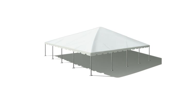 40′ x 40′ Frame Tent | White | Rental 40′ x 40′ Frame Tent | White | Rental