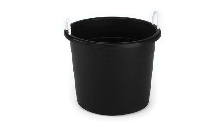 Black Rope Handle Plastic Drink Tub | Rental Black Rope Handle Plastic Drink Tub | Rental