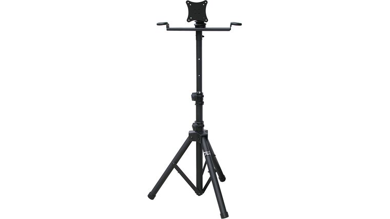 Portable Flat Panel TV/Monitor Stand with Foldable Tripod Legs | Rental Portable Flat Panel TV/Monitor Stand with Foldable Tripod Legs | Rental