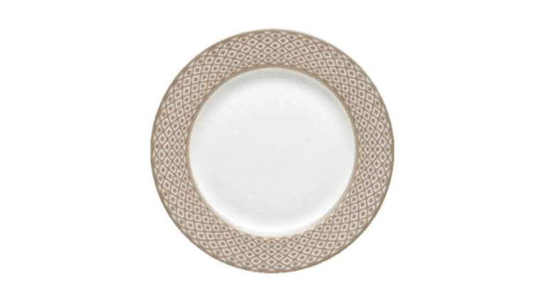 Gold Marcella Dinner Plate | Rental