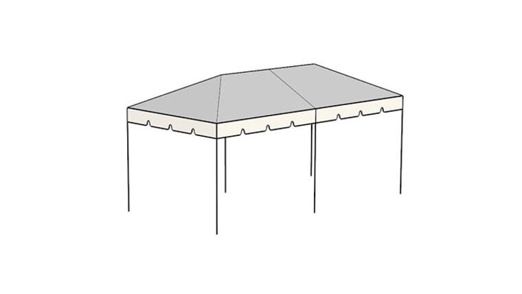10′ x 20′ Frame Tent | White | Rental 10′ x 20′ Frame Tent | White | Rental