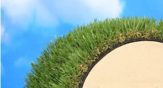 Artificial Turf – Green 15′ x 30′ Synthetic Kentucky Blur 40 Turf Roll | Rental
