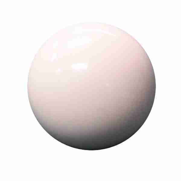 Part – 1/2″ Roulette Casino Ball – White | Rental