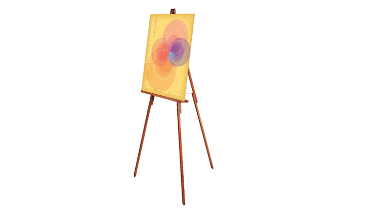 Display Easel, Wood | Rental