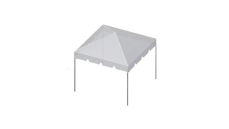 10′ x 10′ Frame Tent | White | Rental 10′ x 10′ Frame Tent | White | Rental