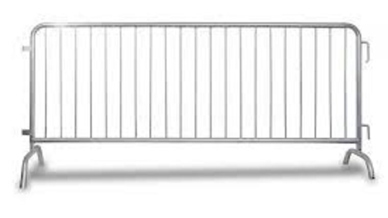 7.5′ Steel Bicycle Rack Crowd Barricade | Rental 7.5′ Steel Bicycle Rack Crowd Barricade | Rental