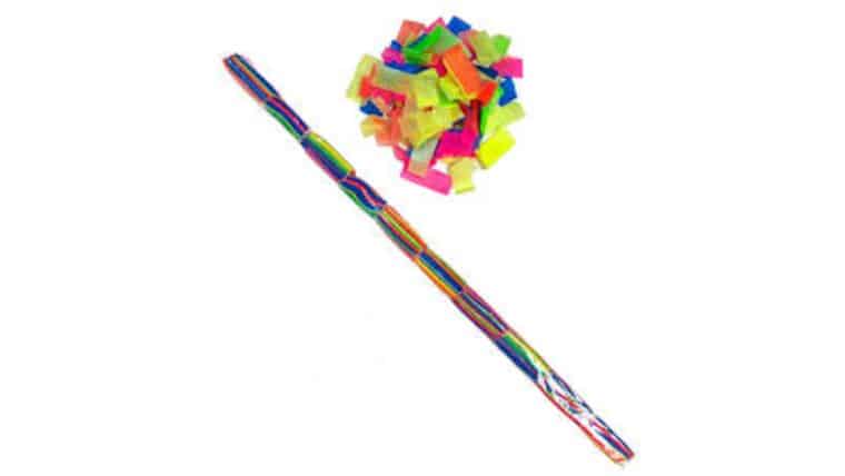 11″ UV Tissue Confetti Single Use Cannon | Rental 11″ UV Tissue Confetti Single Use Cannon | Rental