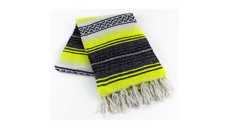 Mexican Blanket – Neon Yellow | Rental Mexican Blanket – Neon Yellow | Rental