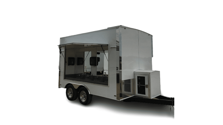 4 Compartment Portable Sink Trailer | Rental 4 Compartment Portable Sink Trailer | Rental