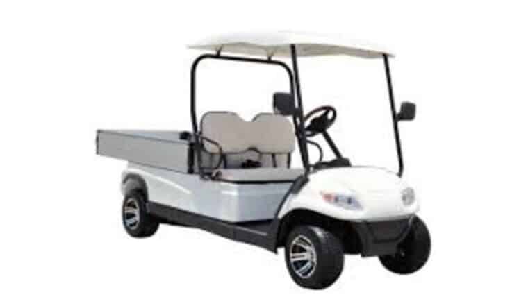 2 Passenger Long Utility Bed Golf Cart – Lowered | Rental 2 Passenger Long Utility Bed Golf Cart – Lowered | Rental