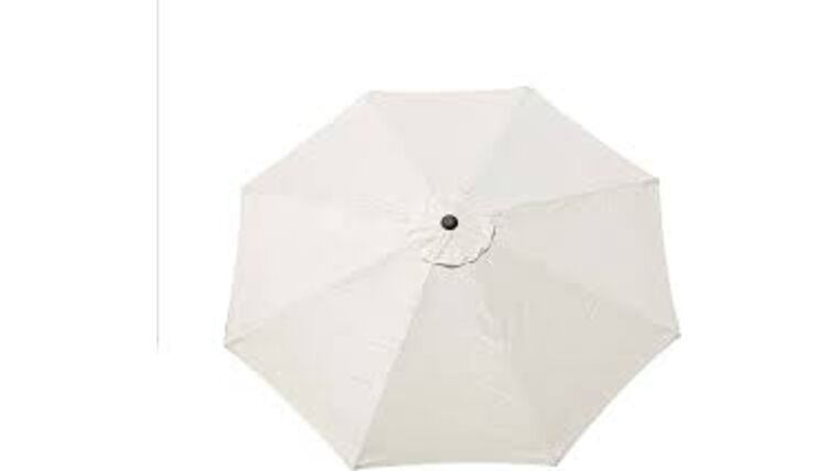 9′ Market Umbrella Kit – Off White | Rental 9′ Market Umbrella Kit – Off White | Rental
