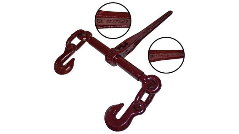 1/2″ – 5/8″ G70 Red Transport Ratchet Chain Binder – 13000lbs | Rental 1/2″ – 5/8″ G70 Red Transport Ratchet Chain Binder – 13000lbs | Rental