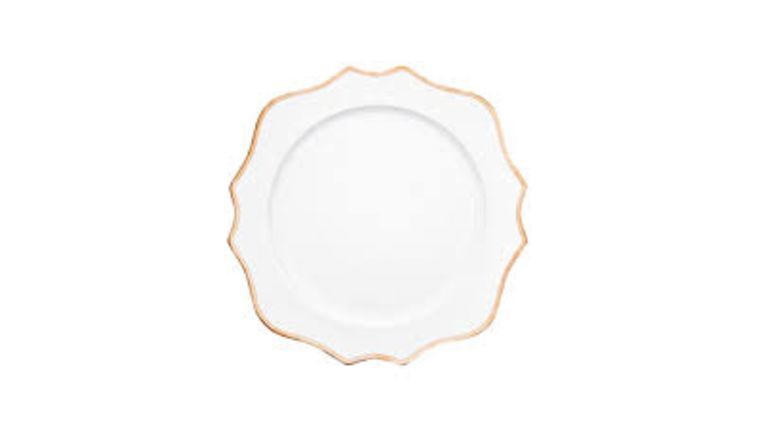 Trieste Gold Salad Plate | Rental
