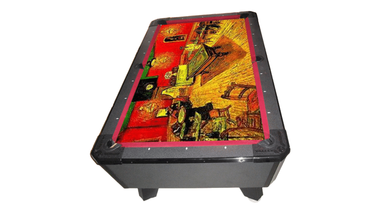 Billiards/Pool Masterpiece Game Table (All Night Cafe Felt) | Rental