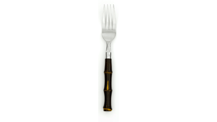 Bamboo Dark Dinner Fork | Rental Bamboo Dark Dinner Fork | Rental