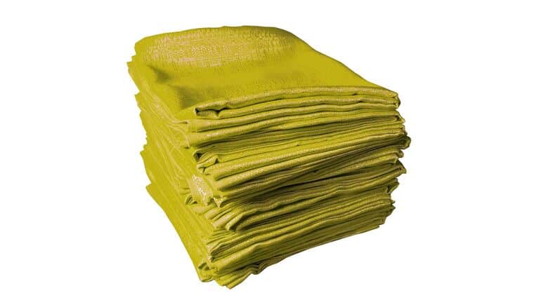 18′ Yellow Banjo Drape | Rental