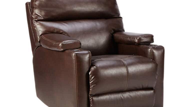 Brown Leather Recliner Chair | Rental
