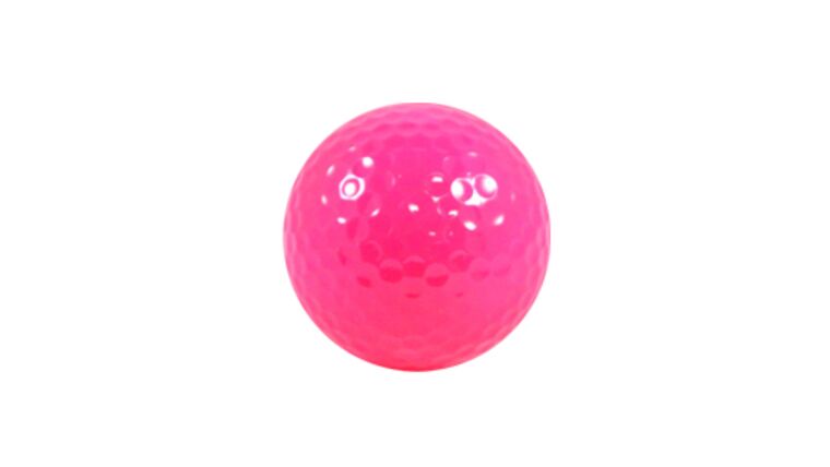 Neon Pink Floating Golf Ball | Rental