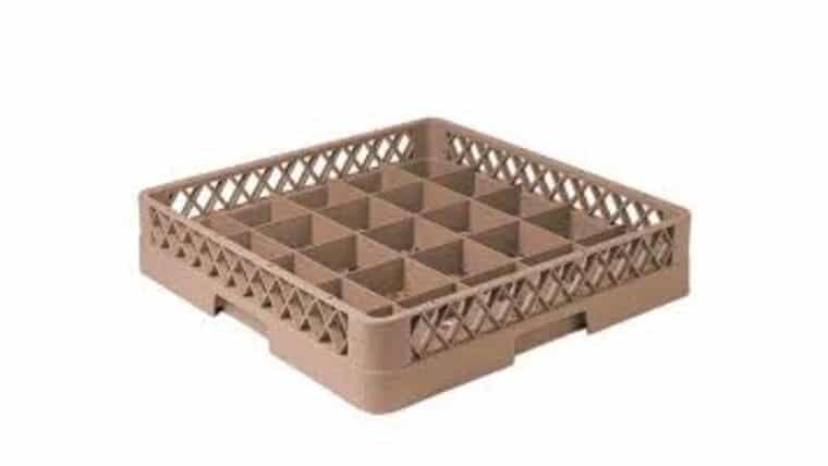 25 Compartment Base Rack – Beige | Rental 25 Compartment Base Rack – Beige | Rental