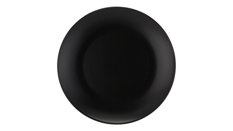 10 1/4″ Wazee Matte Dinner Plate – Stoneware, Black | Rental 10 1/4″ Wazee Matte Dinner Plate – Stoneware, Black | Rental