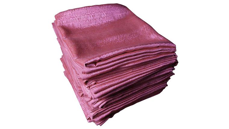 16′ x 4′ Raspberry Banjo Drape | Rental
