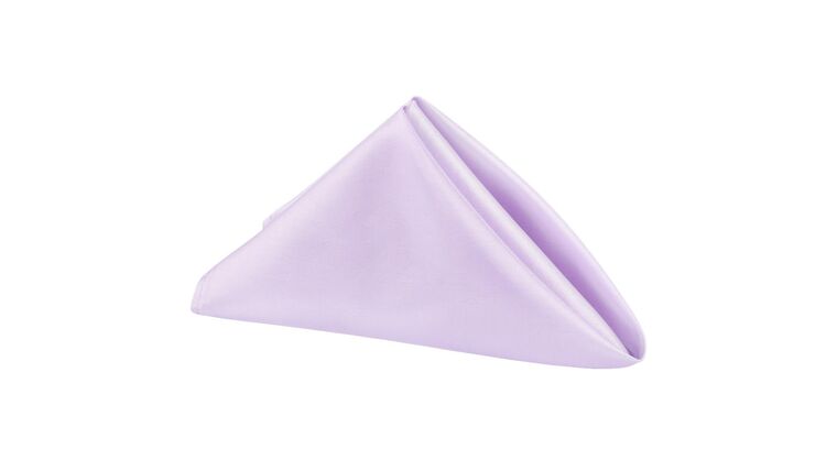 Taffeta Napkin 20″x20″ – Lavender | Rental