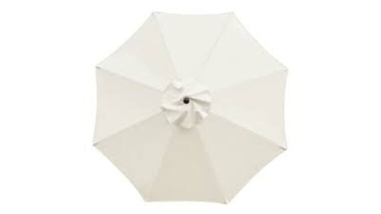 9′ Market Umbrella Kit – Antique White | Rental 9′ Market Umbrella Kit – Antique White | Rental
