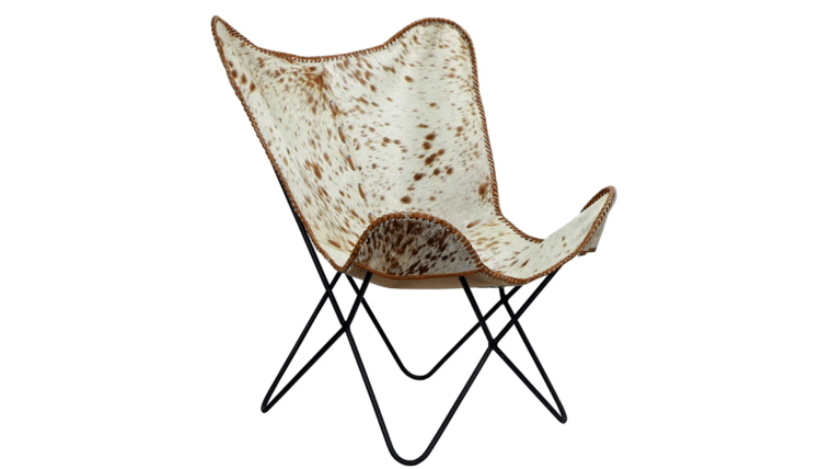Accent Chair – Butterfly Leather Chair – Spotted | Rental Accent Chair – Butterfly Leather Chair – Spotted | Rental