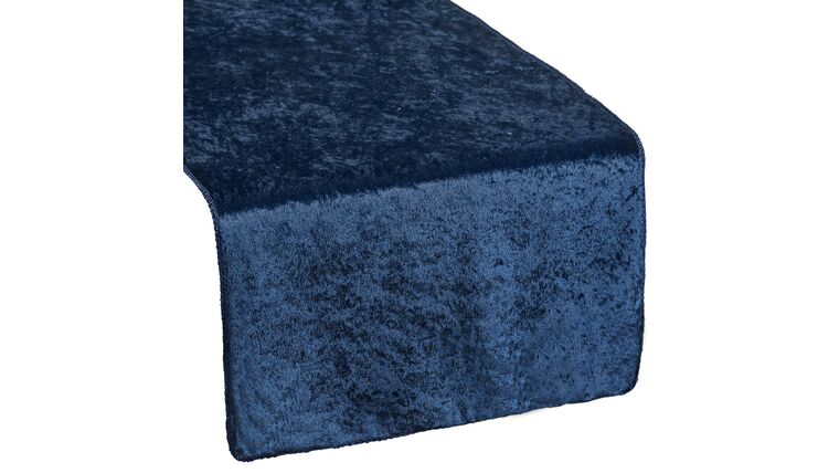 Velvet Table Runner – Navy Blue | Rental Velvet Table Runner – Navy Blue | Rental