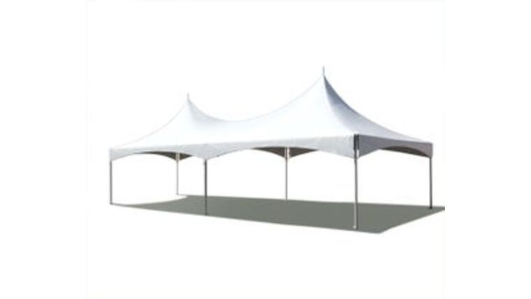 20′ x 30′ | High Peak Tent | White | Rental