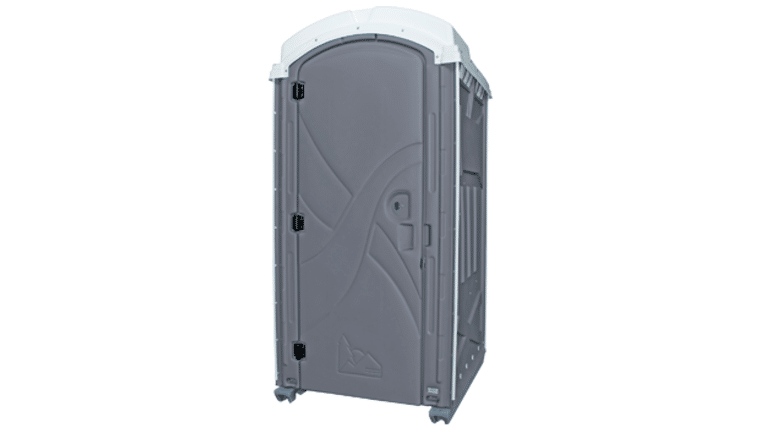 Grey Axxis Portable Restroom Unit | Rental Grey Axxis Portable Restroom Unit | Rental