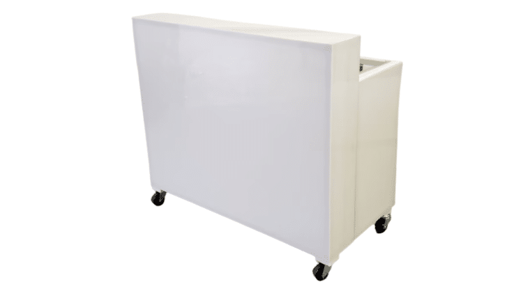4′ LED Glow Light Up Portable Bar – Illuminated | Rental