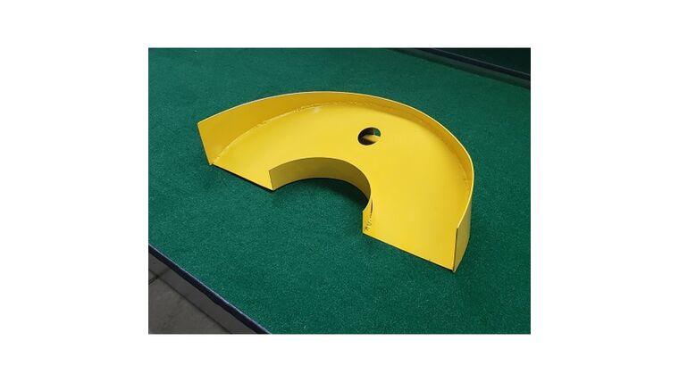 Metal Hole Drive Mini Golf Game Obstacle | Rental