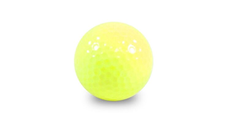 Neon Yellow Floating Golf Ball | Rental