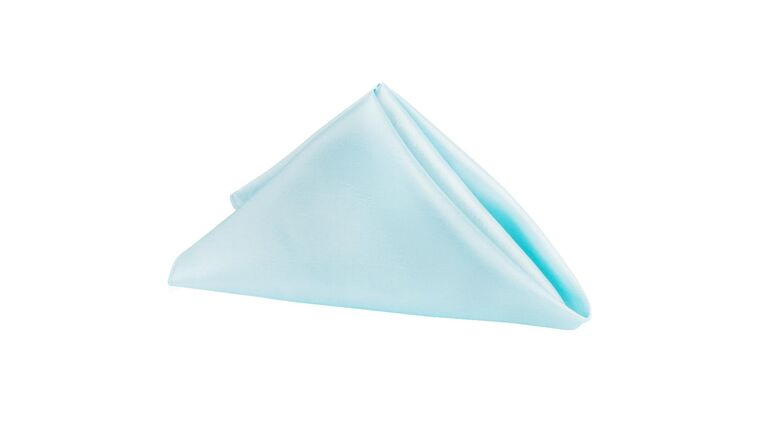 Taffeta Napkin 20″x20″ – Baby Blue | Rental