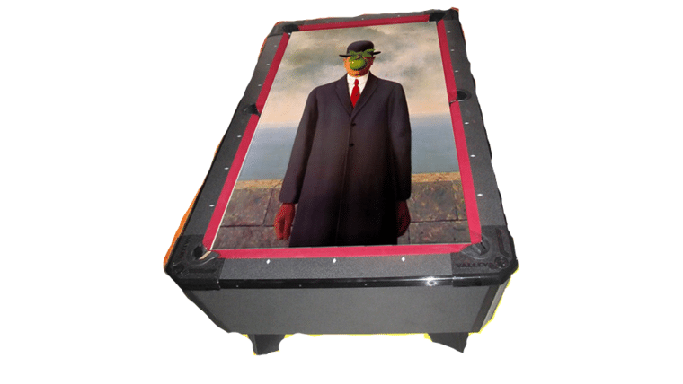 Billiards/Pool Masterpiece Game Table (The Son Of Man Felt) | Rental