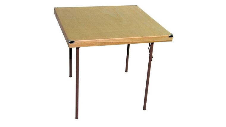 Card Table | 36″ Square – Wood | Rental