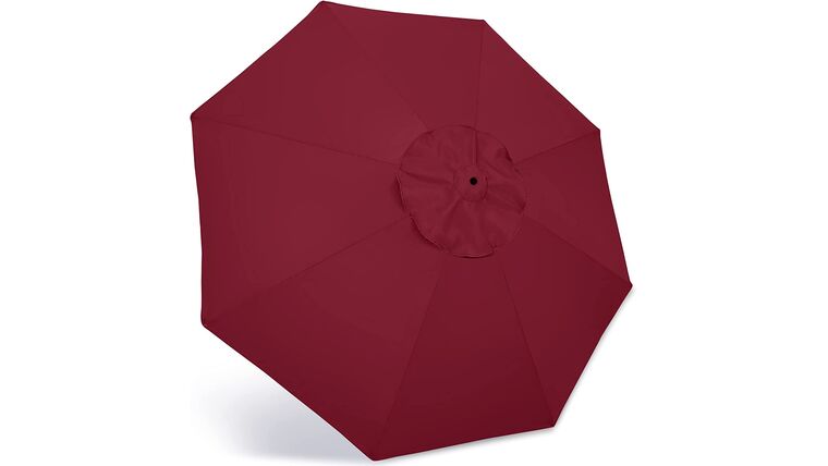 9′ Market Umbrella Kit – Burgundy | Rental 9′ Market Umbrella Kit – Burgundy | Rental