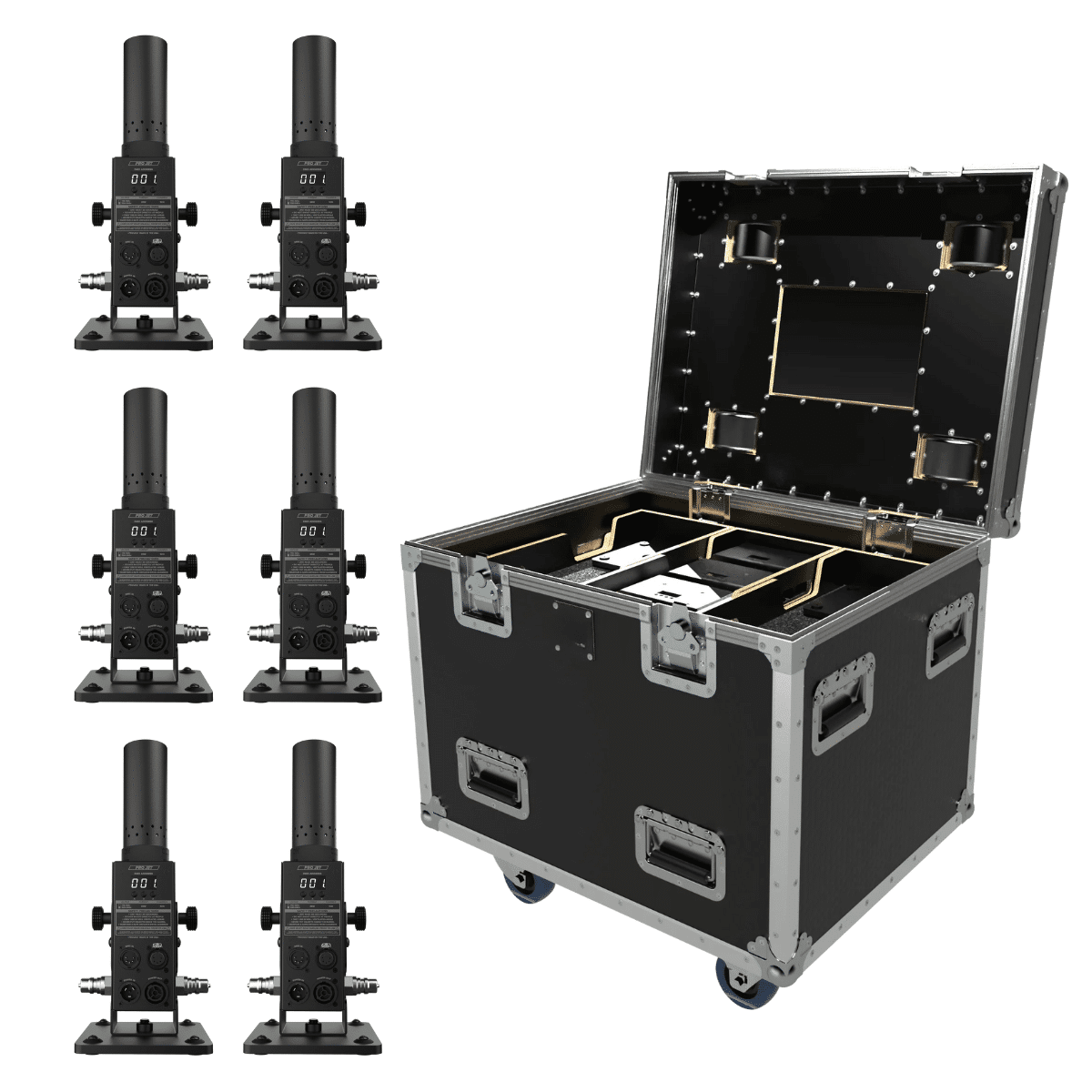 DMX Pro Cryo Jet Package (6 Pack) | Rental