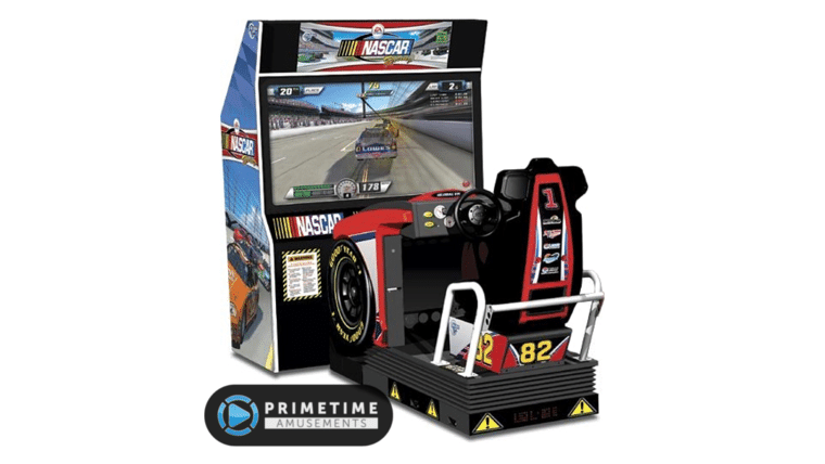 2 Player Nascar Motion Simulator Game | Rental