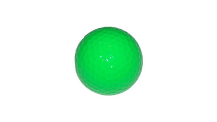 Neon Green Floating Golf Ball | Rental