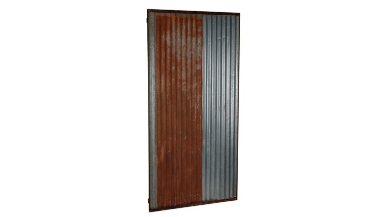 Metal – Corrugated Metal Scenic Barrier Rental | Rental