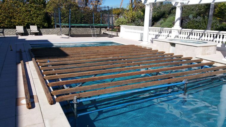 Clear Plexiglas w/Rustic Wood Deck Over Walk On Water Pool Dance Floor (Per Sq Ft) | Rental Clear Plexiglas w/Rustic Wood Deck Over Walk On Water Pool Dance Floor (Per Sq Ft) | Rental
