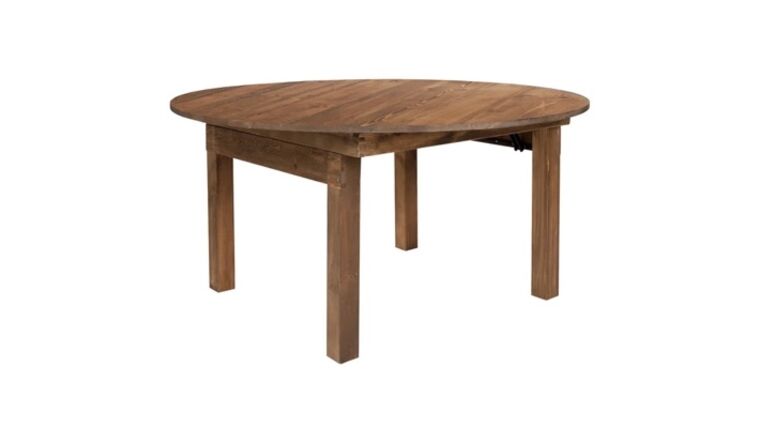Farm Table – Round – 60″ | Rental Farm Table – Round – 60″ | Rental