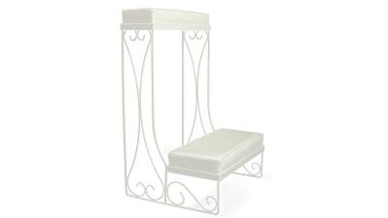 Bass Side By Side Single Kneeling Bench – White | Rental Bass Side By Side Single Kneeling Bench – White | Rental