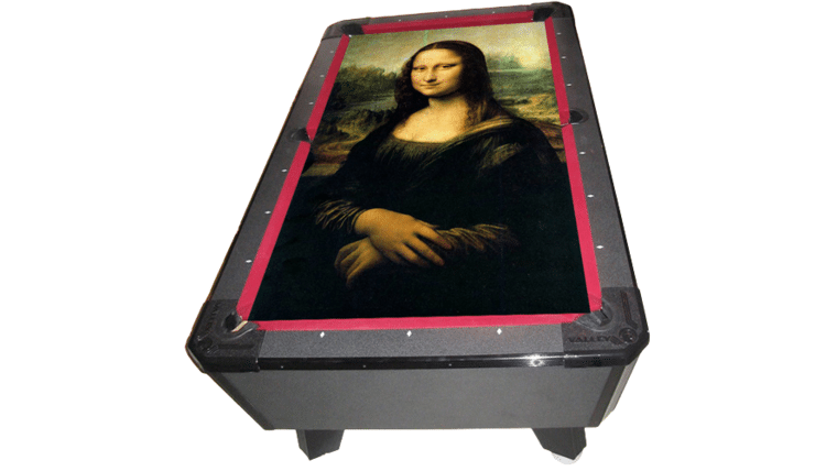 Billiards/Pool Masterpiece Game Table (The Mona Lisa Felt) | Rental
