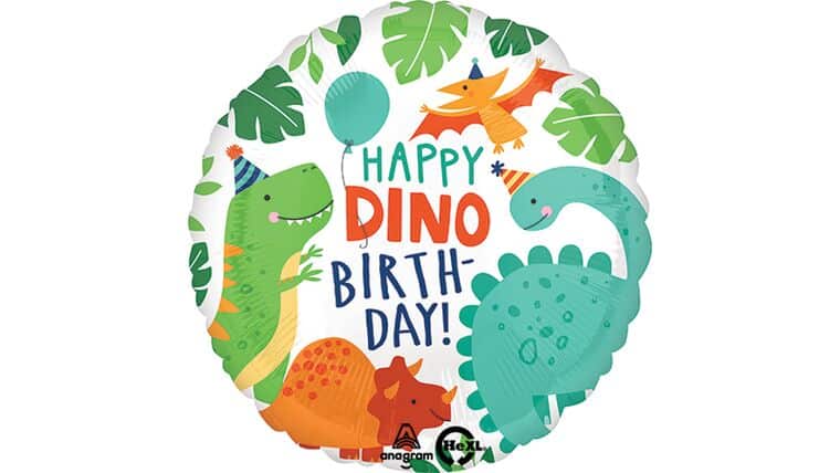 18″ Dinomite Party Anagram Balloon | Rental 18″ Dinomite Party Anagram Balloon | Rental